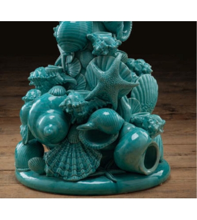 Skulptur mit Muscheln Ceramiche Dal Prà 2