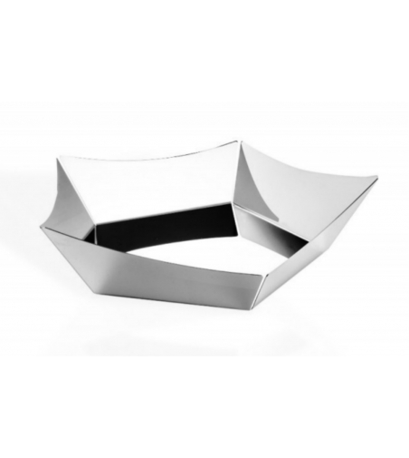 Cesta Moderna En Acero Inoxidable 18/10 Elleffe Design