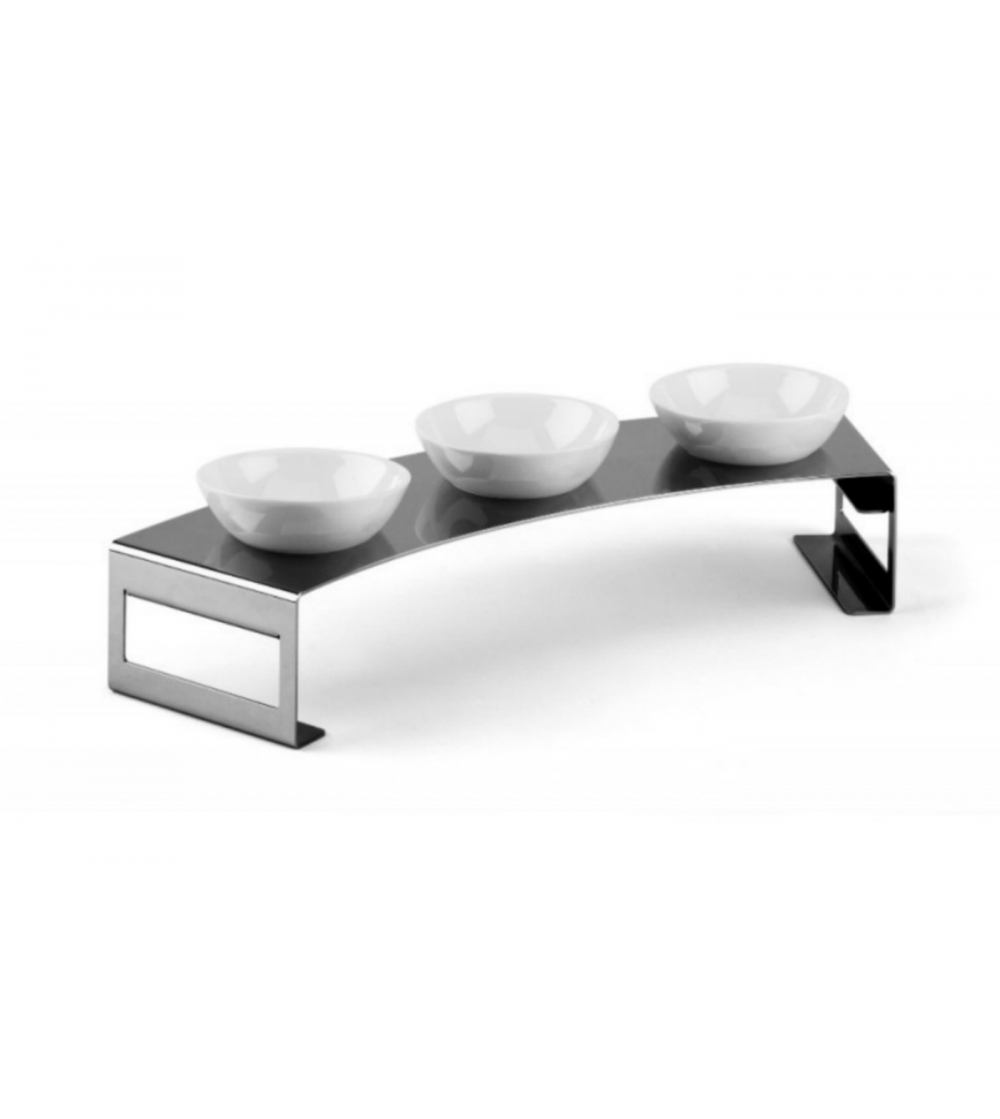 Aperitif-Halter aus Edelstahl 18/10 Elleffe Design