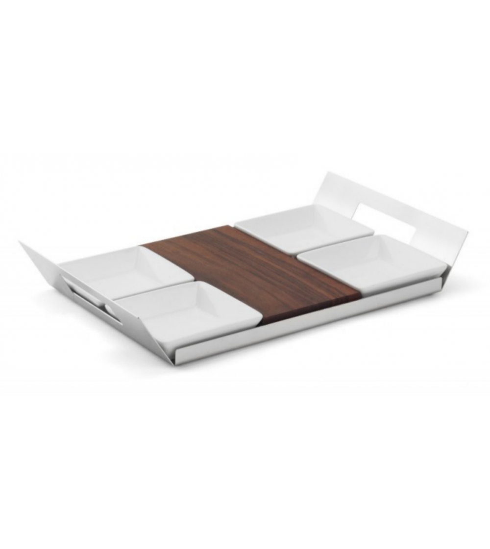 Elegant Elleffe Design 18/10 Stainless Steel Tray