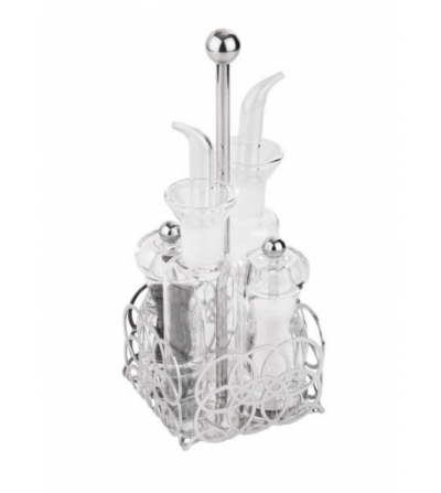Set De Condimento De Acero Inoxidable 18/10 0.BU513...