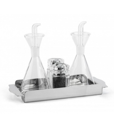 Set Condiment For Table In 18/10 Stainless Steel  0.CL158...
