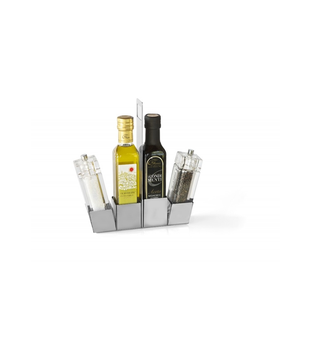 Design Set Condiment In 18/10 Stainless Steel