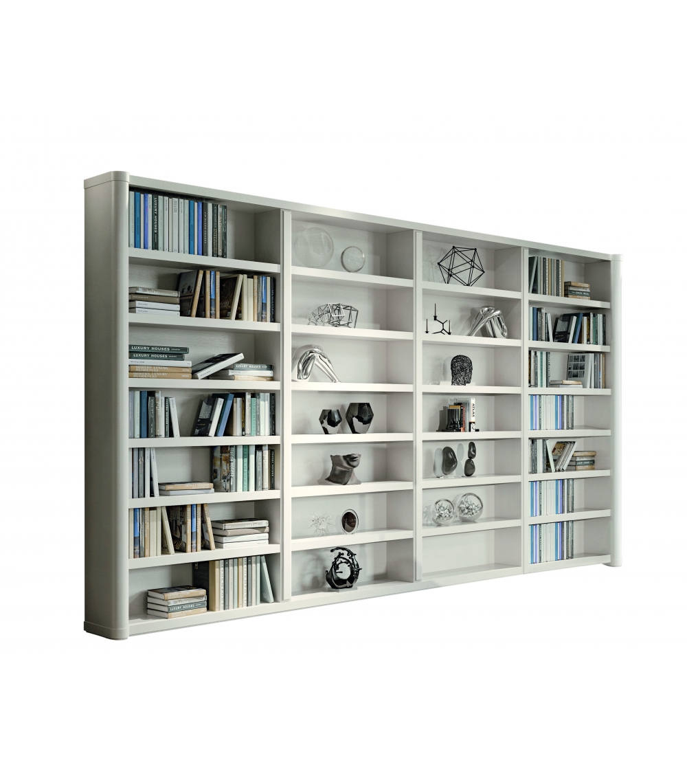 Deva Bookcase Aura Collection Valderamobili