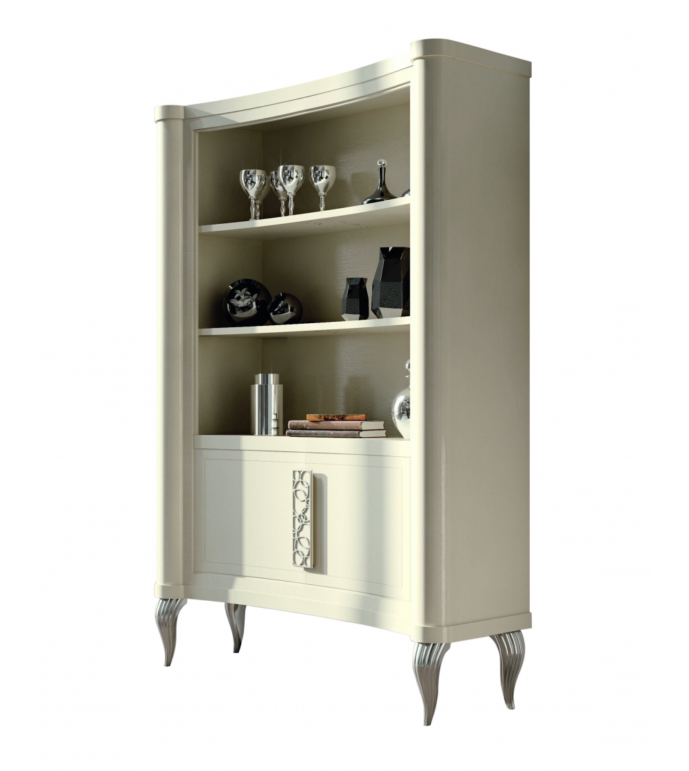 Melany Bookcase Aura Collection Valderamobili