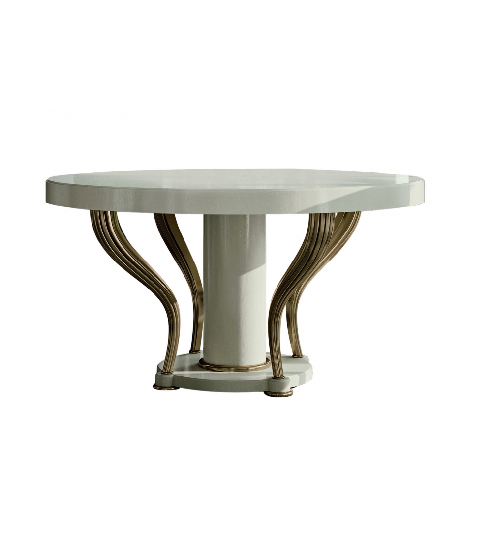 Opale round table Aura collection Valderamobili