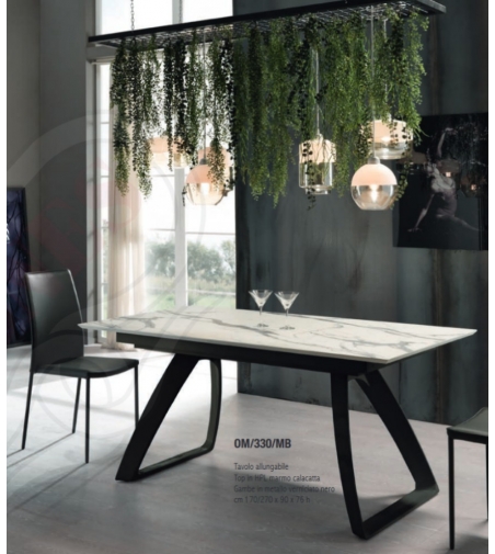 Stones Tavolo Barret OM/330/MB