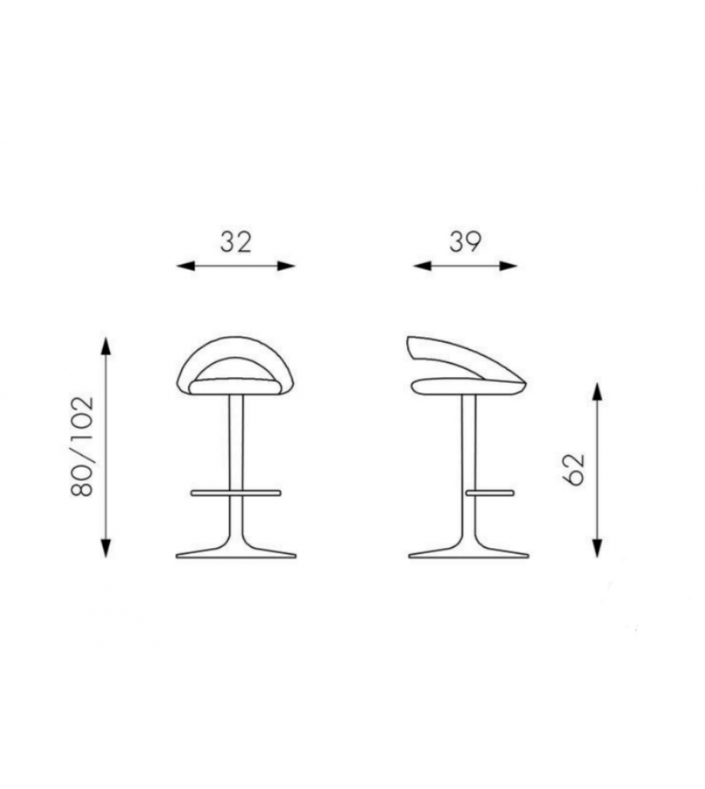 Stool Kolbi Stones