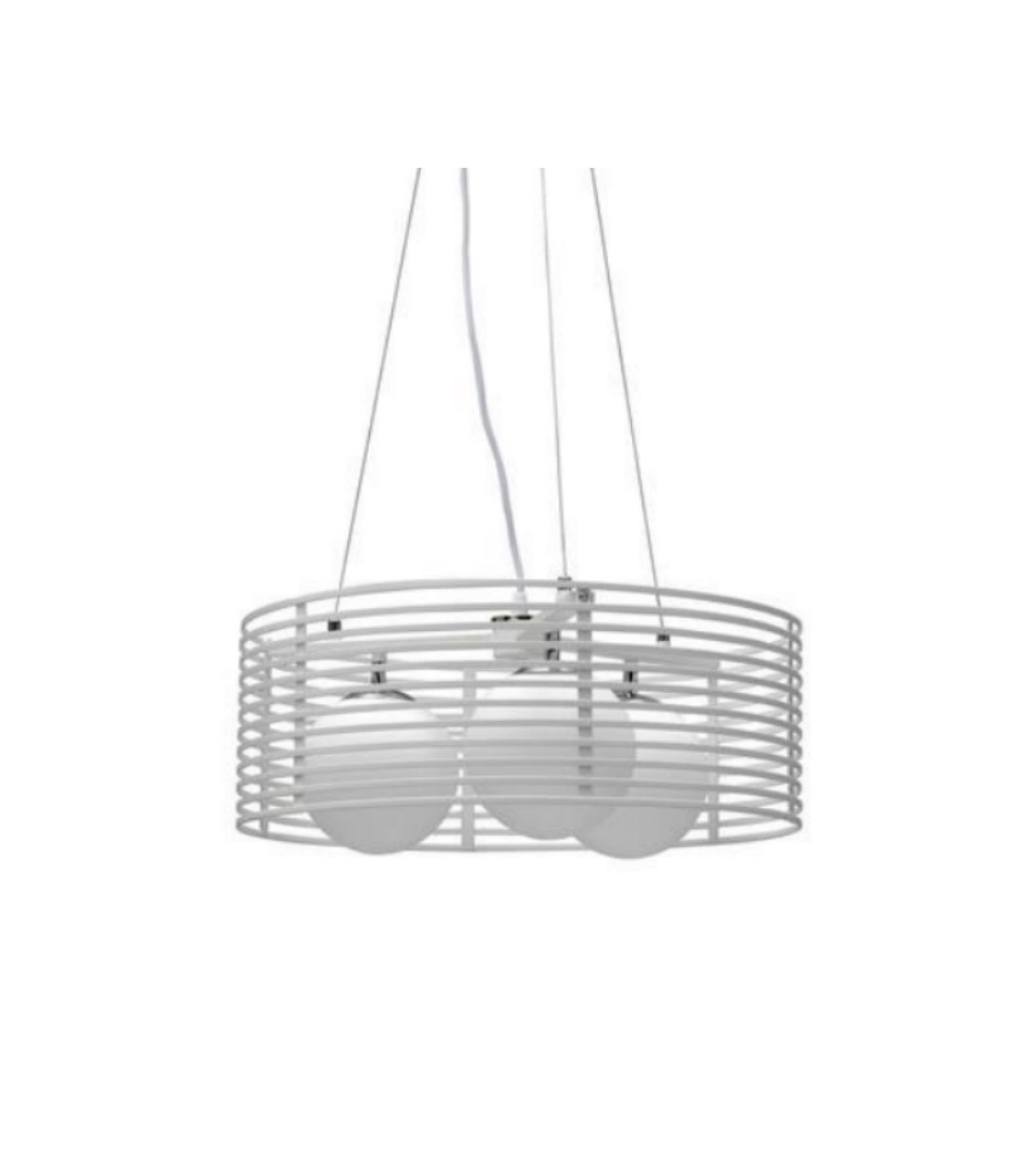 Lampadario Moderno Cage Stones