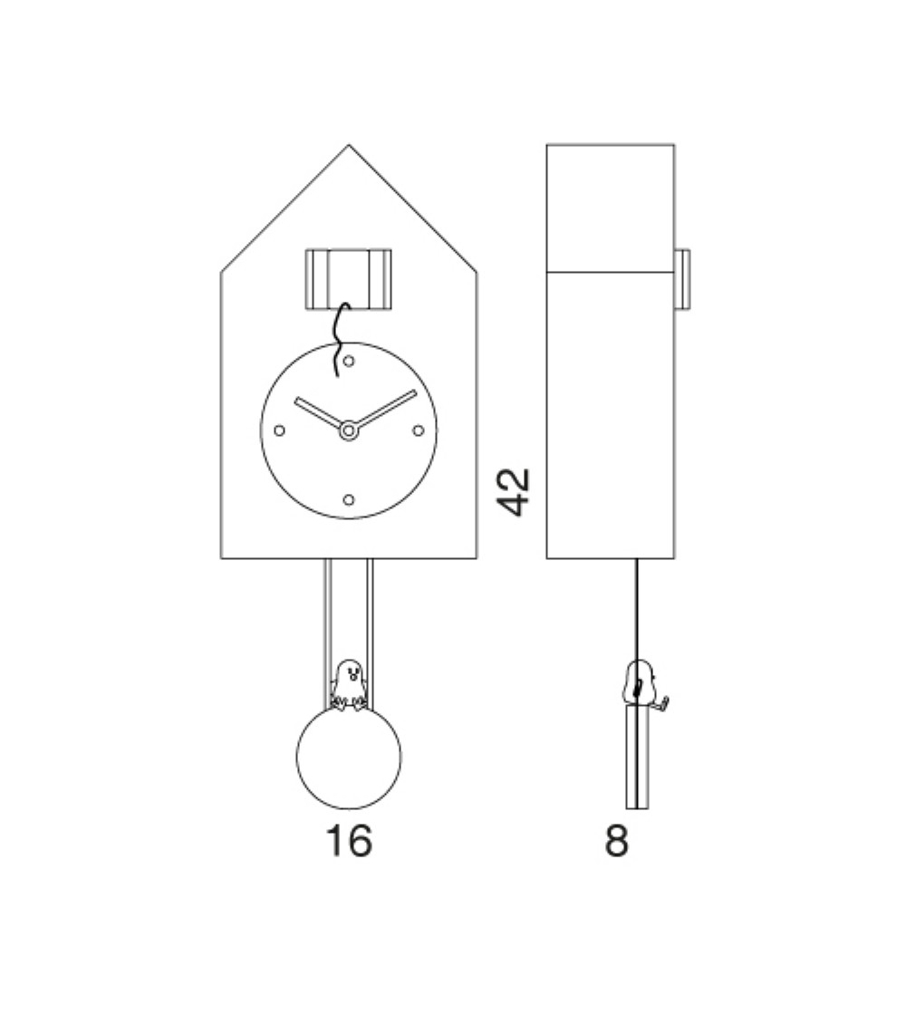 Horloge Freebird Progetti