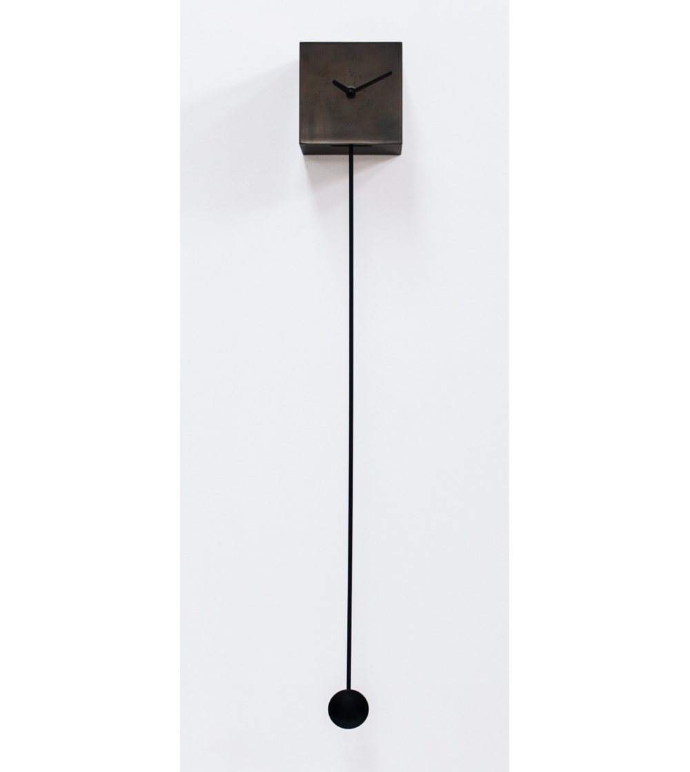 Uhr mit Pendel Long_Time Bronzo Progetti