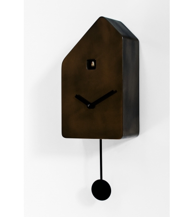 Nouvelle Horloge À Coucou Avec Cendule Q01 Progetti Bronzo