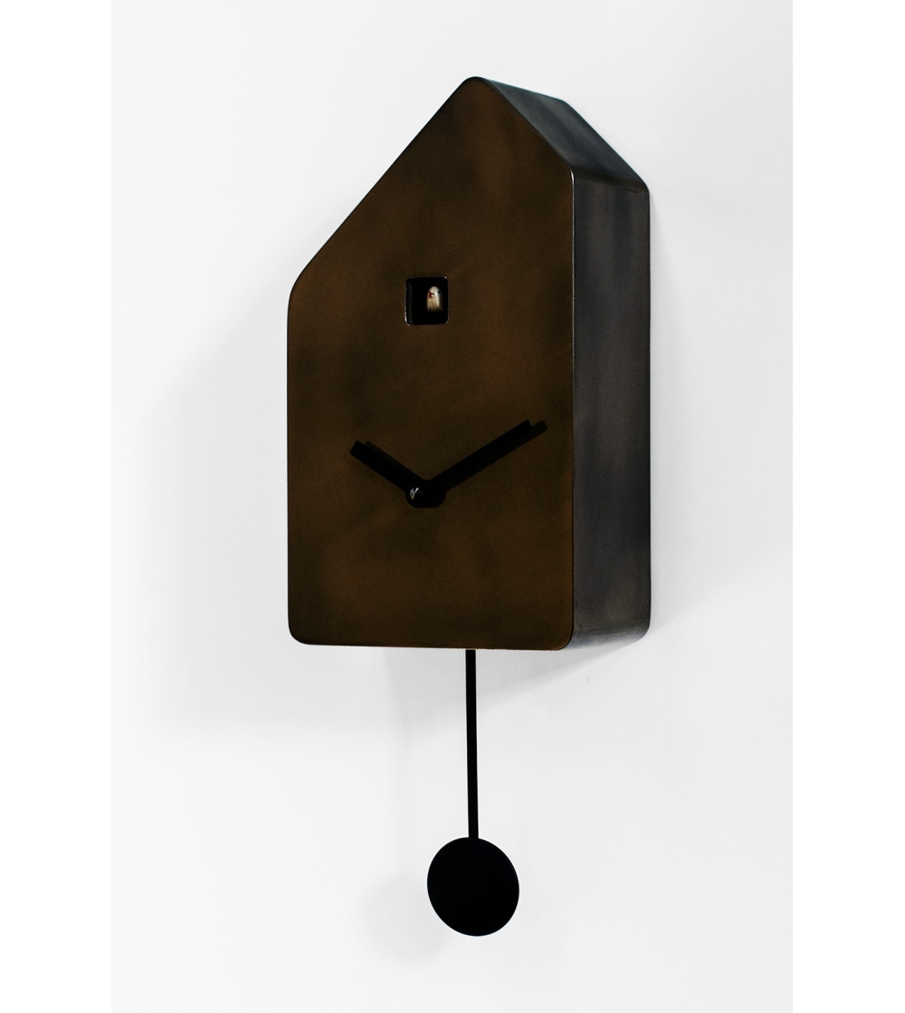 New Cuckoo Clock With Pendulum Q01 Progetti Bronzo