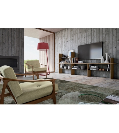 Libreria Componibile Capanna S-151 - Dale Italia 2