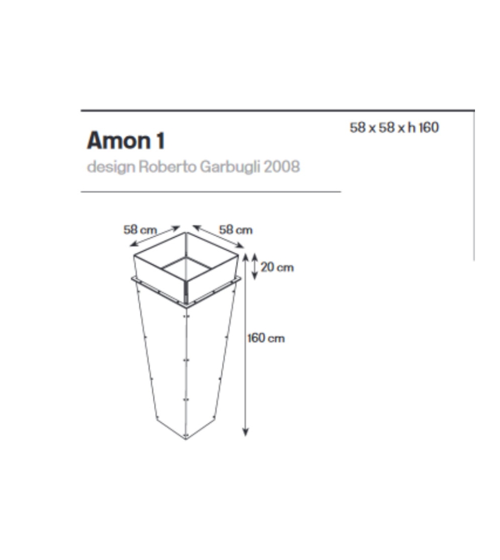 Jarrón  Amon 1 Tonelli Design