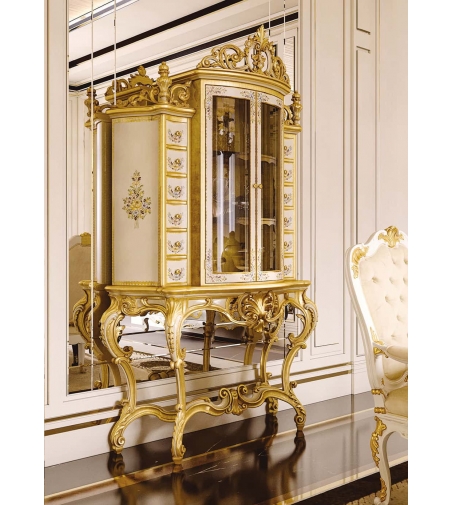 Konsolentisch mit Vitrine 3026 Andrea Fanfani