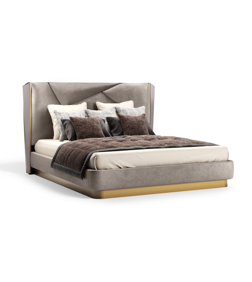 Classic-contemporary Bed Mascari Collection Valderamobili