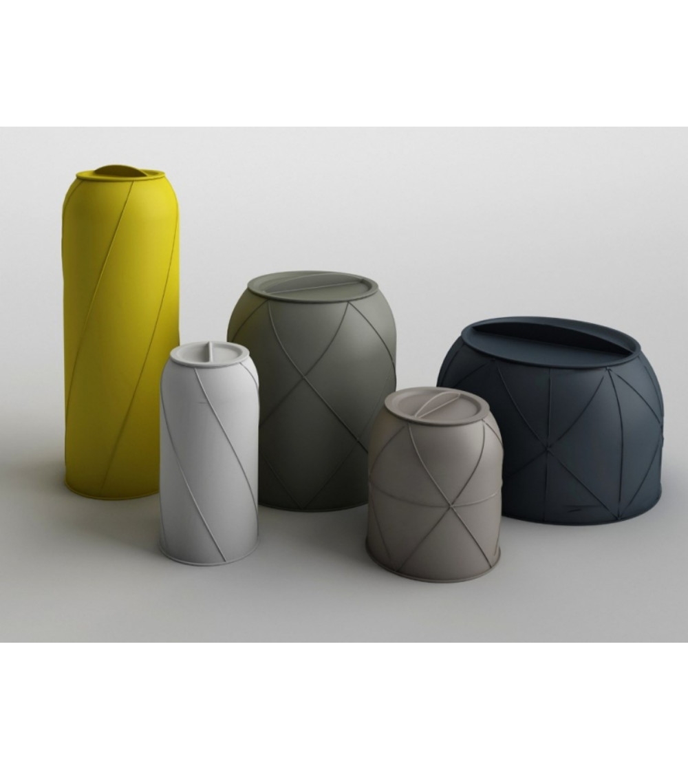 Vase mit Deckel D  HUB-9  Bitossi...