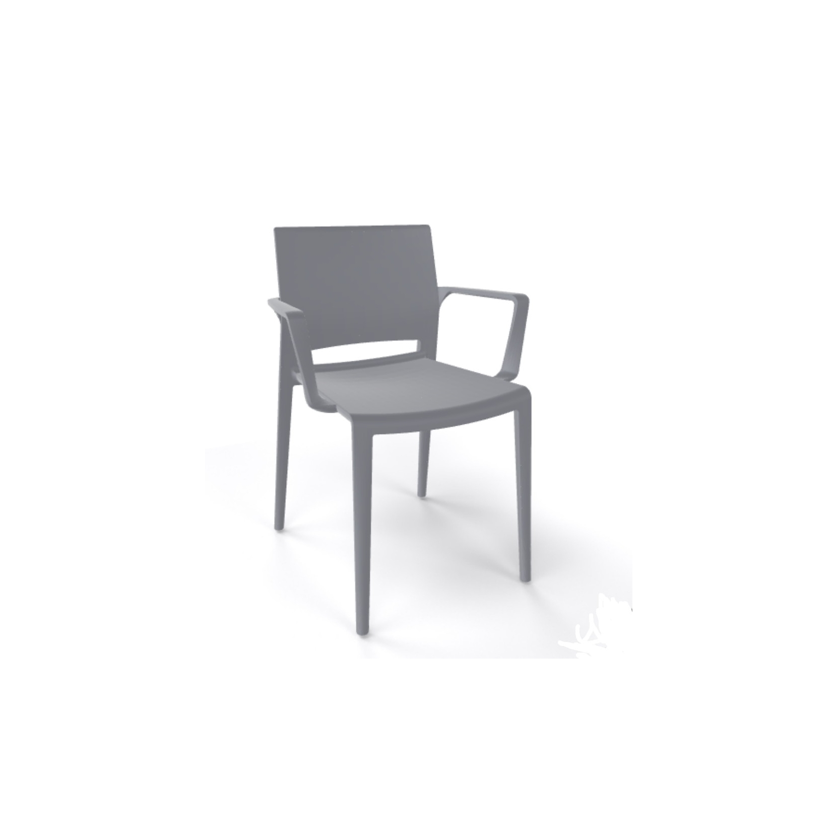 strubehoved legering nedbryder Bakhita Chair with armrests La Primavera