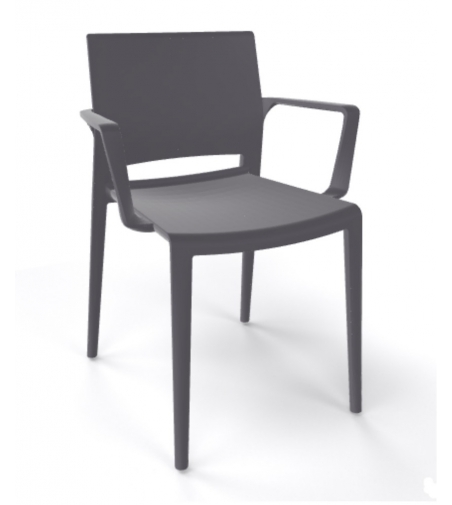 Silla Bakhita con reposabrazos La Primavera
