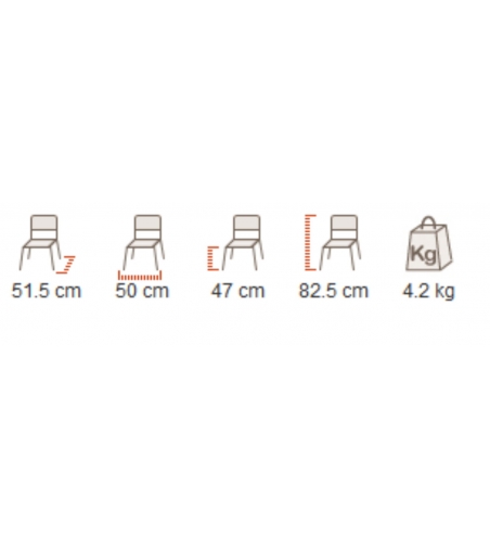 Silla moderna en oferta Trill La Primavera