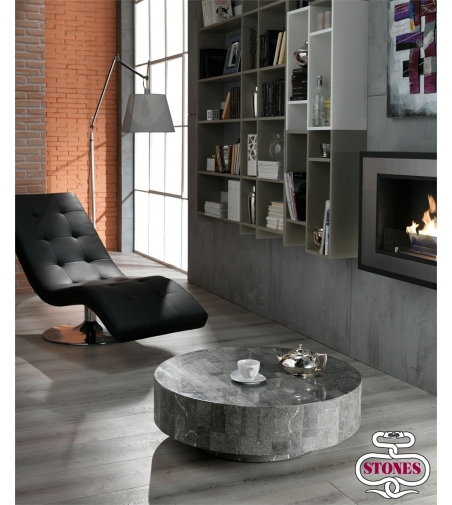 Coffee Table Round 1 Stones