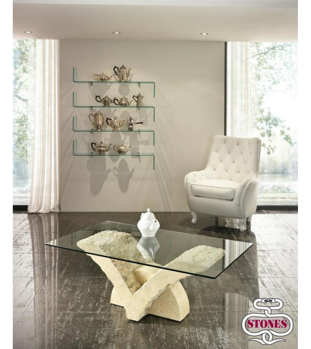 Papillon Coffee Table Stones