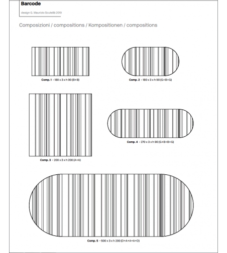 Spiegel  Barcode Tonelli Design