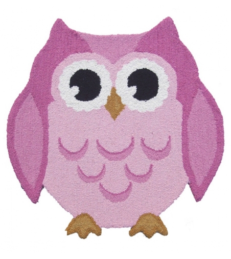 Tappeto Animals Owl Pink Sitap