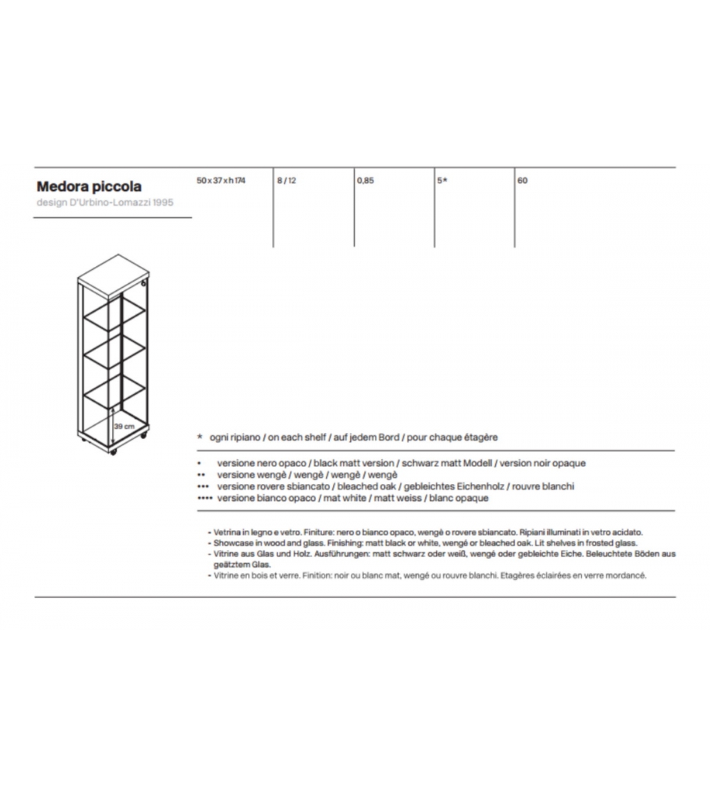 Vitrine Medora Petite Tonelli Design