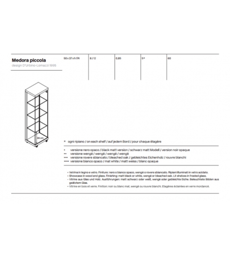 Vitrine Medora Petite Tonelli Design