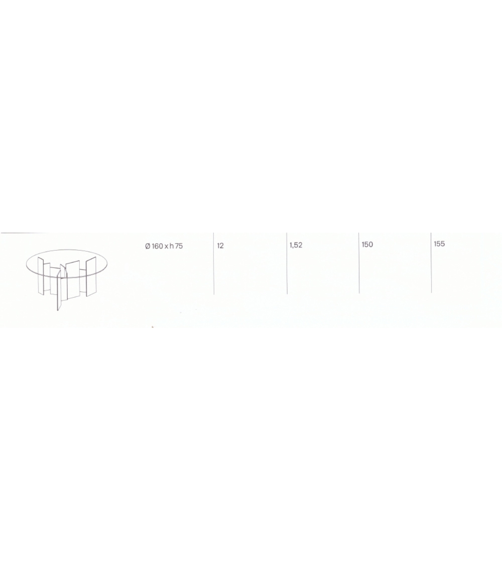 Metropolis  Tonelli  Design Tisch