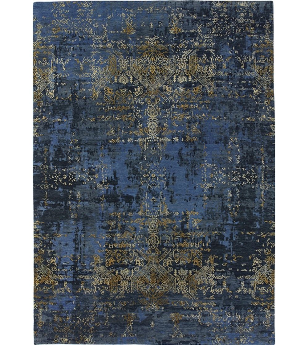 Carpet Elite Navy Blue/Gold - Sitap