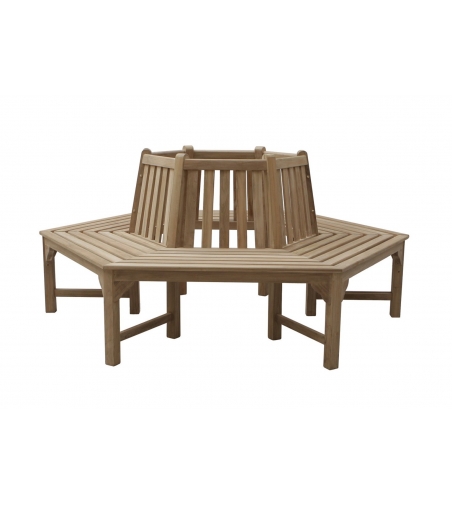 Klassische Runde Baumbank Il Giardino di Legno