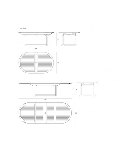 Il Giardino Di Legno Golia Table