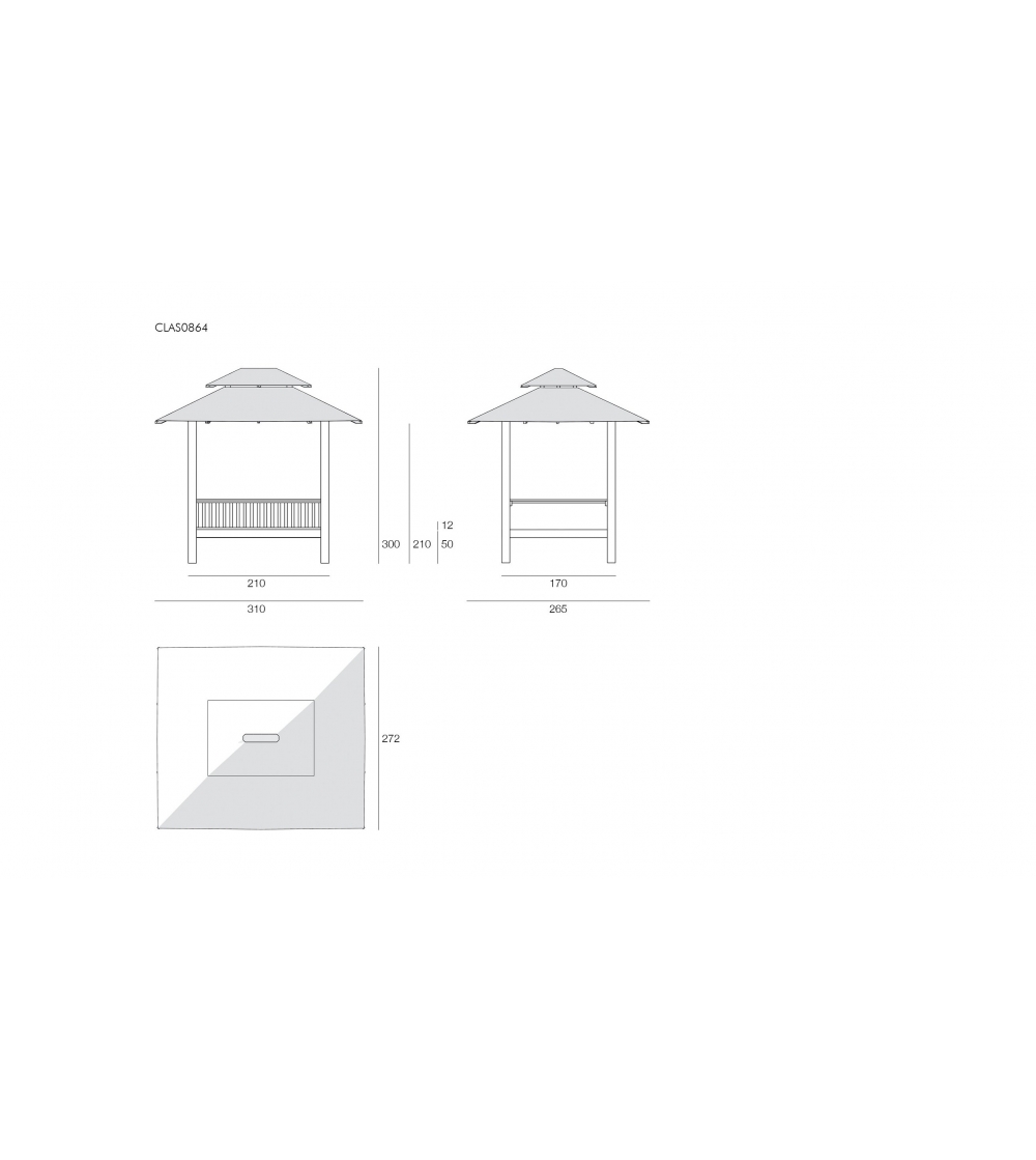 Il Giardino Di Legno Gazebo Cabana