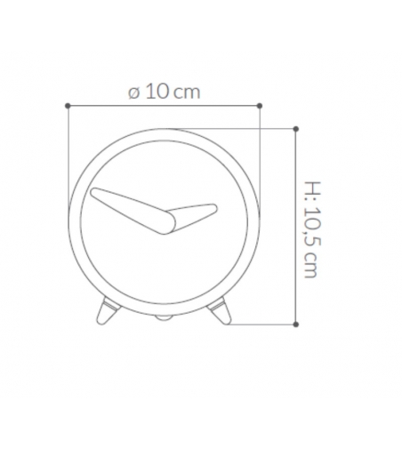 Nomon: Atomo Table Clock Nomon