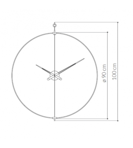 Barcelona Nomon Orologio da parete