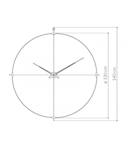 Nomon: Delmori Reloj de pared