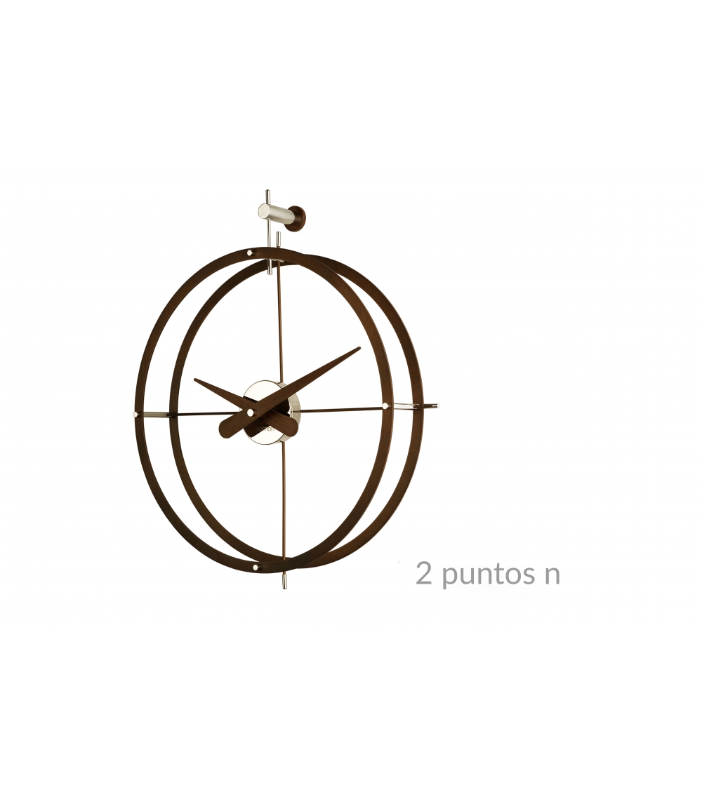 2 Puntos Wall Clock Nomon