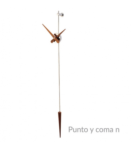 Orologio da parete a pendolo Punto y Coma Nomon