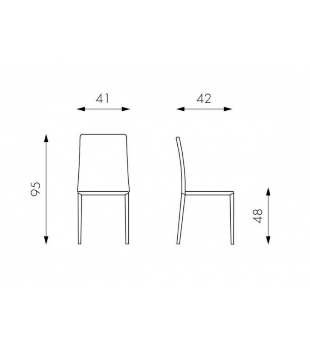 Stones - Set of 4 Kitty Chairs