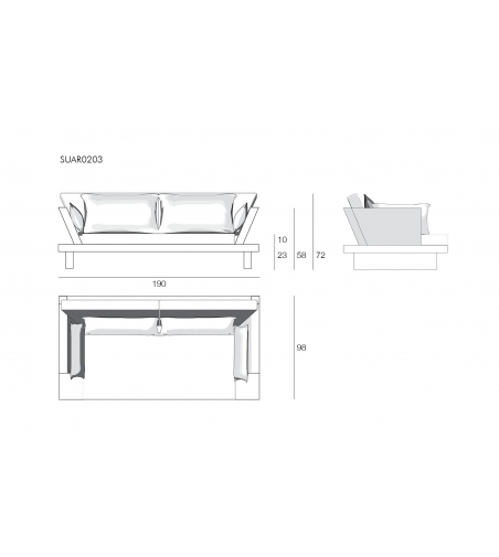 Sofa Suar Il Giardino Di Legno