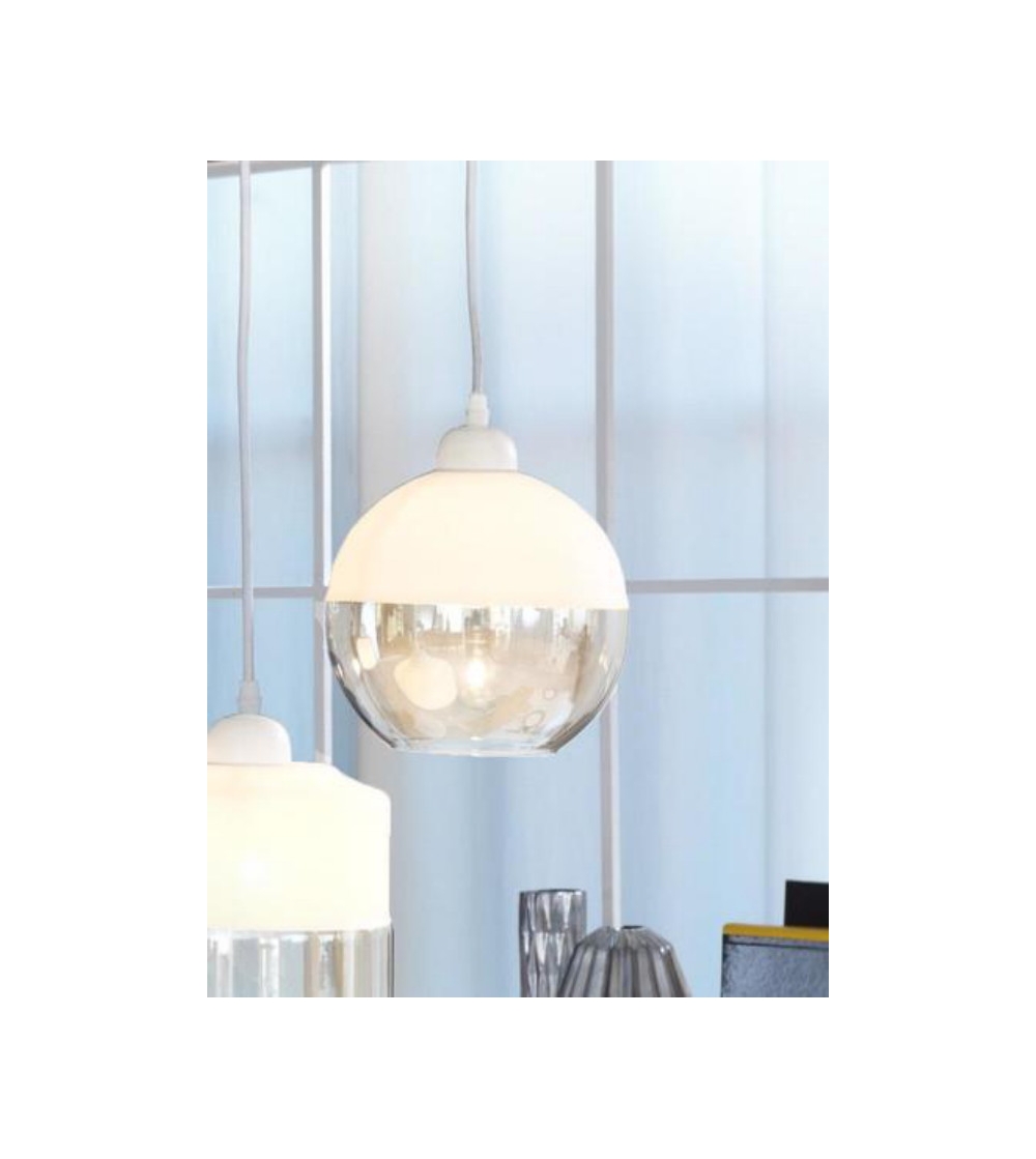 Suspension Lamp LA/096/BI Stones