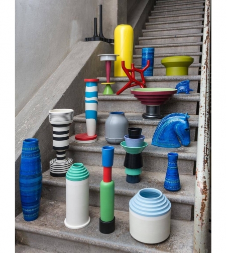 Keramikvase Puder Bitossi Ceramiche