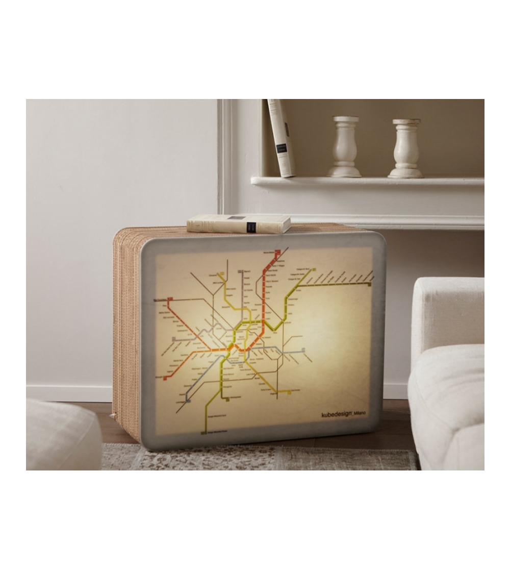 Metrò Kubedesign Tischlampe