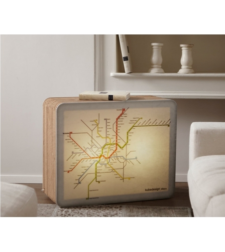 Metrò Kubedesign Lámpara de mesa
