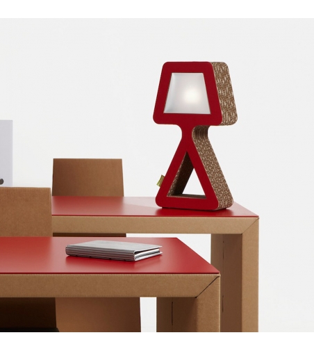 Biancaneve Kubedesign Tischlampe