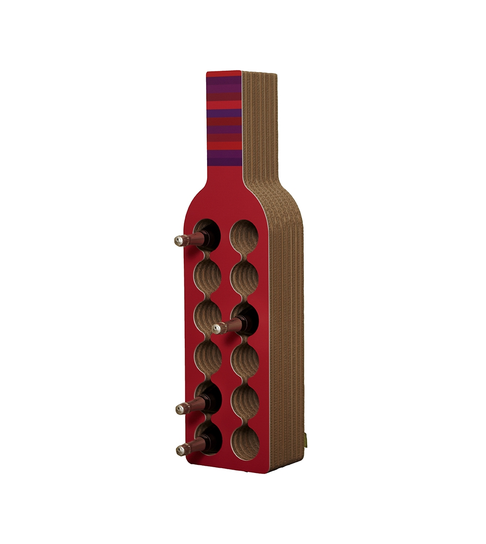 Mini-Bodega Kubedesign Bottle Rack