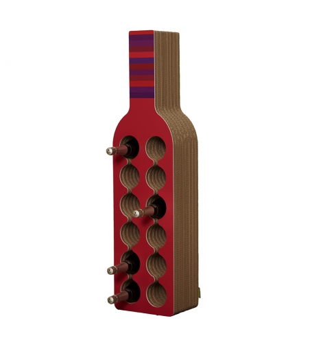 Mini-Bodega Kubedesign Bottle Rack